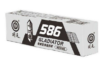 586 Black Gladiators เครื่องปะเก็นซิลิโคน 55g สำหรับปะเก็นอัตโนมัติ, การบ่มแบบตาข่าย
